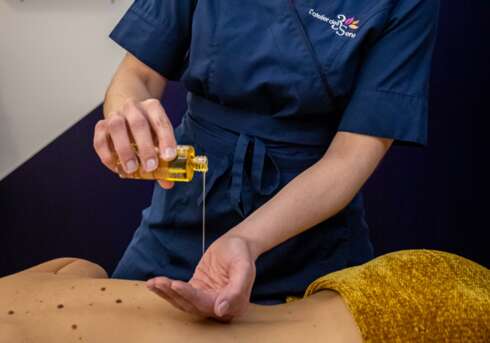 Soin bien-être MODELAGE RELAX DOS EN DUO